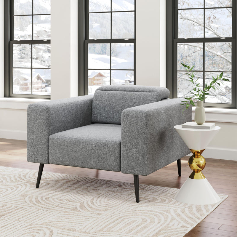 Zuo Milan 109577 Armchair - Dark Grey IMAGE 8