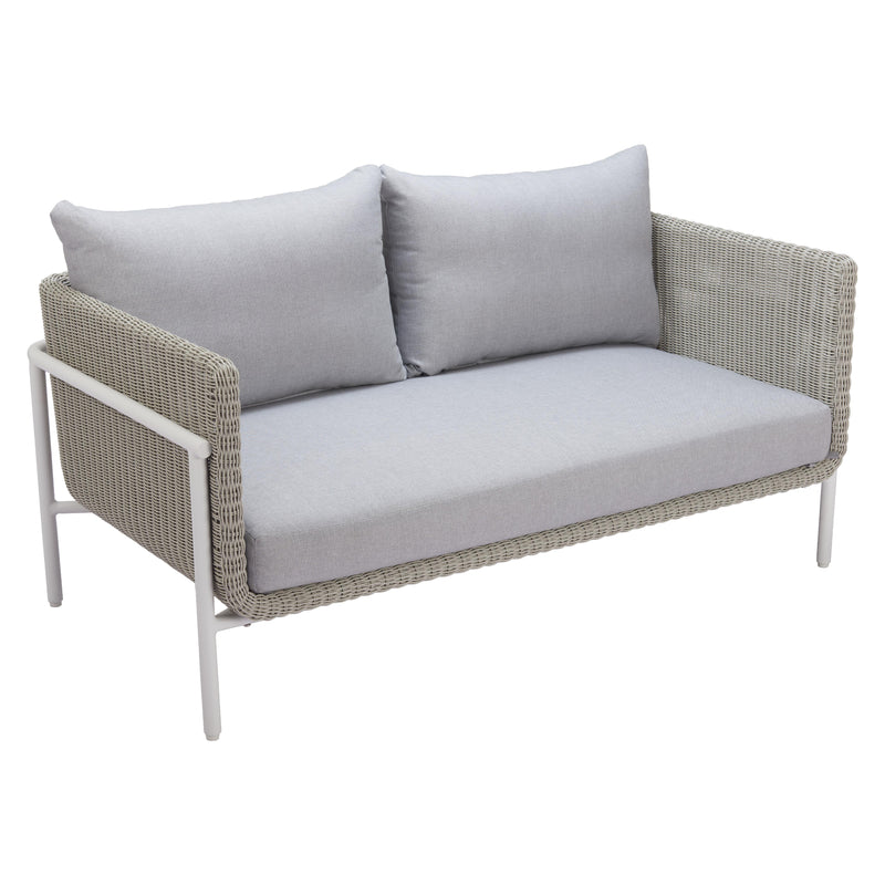 Zuo Frais 704016 Loveseat - Grey IMAGE 6