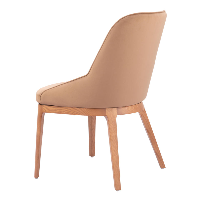 Zuo Ayr 110127 Dining Chair - Tan IMAGE 5