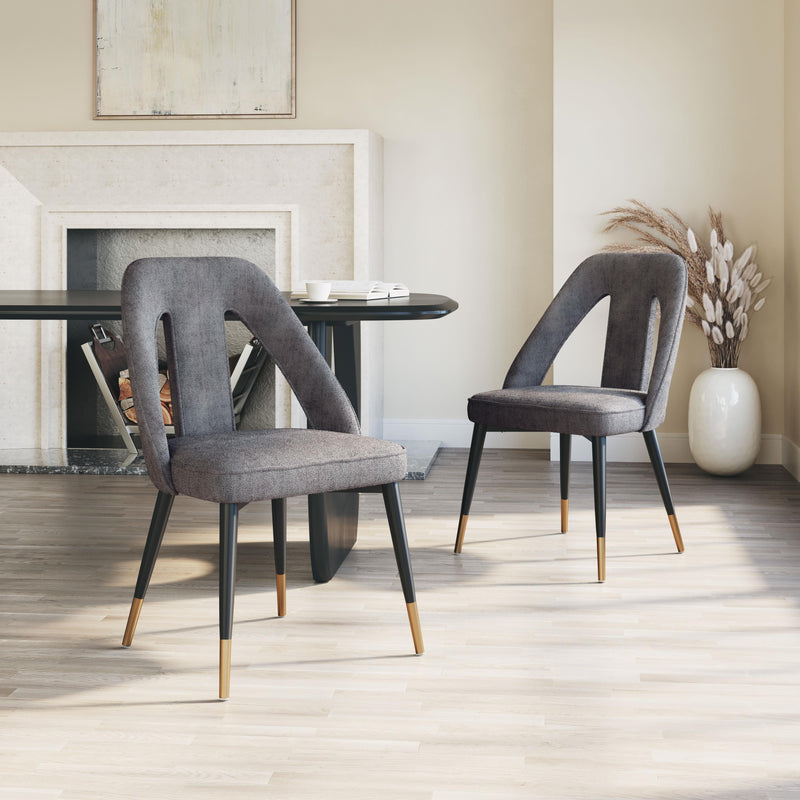 Zuo Artus 110003 Dining Chair - Grey IMAGE 9