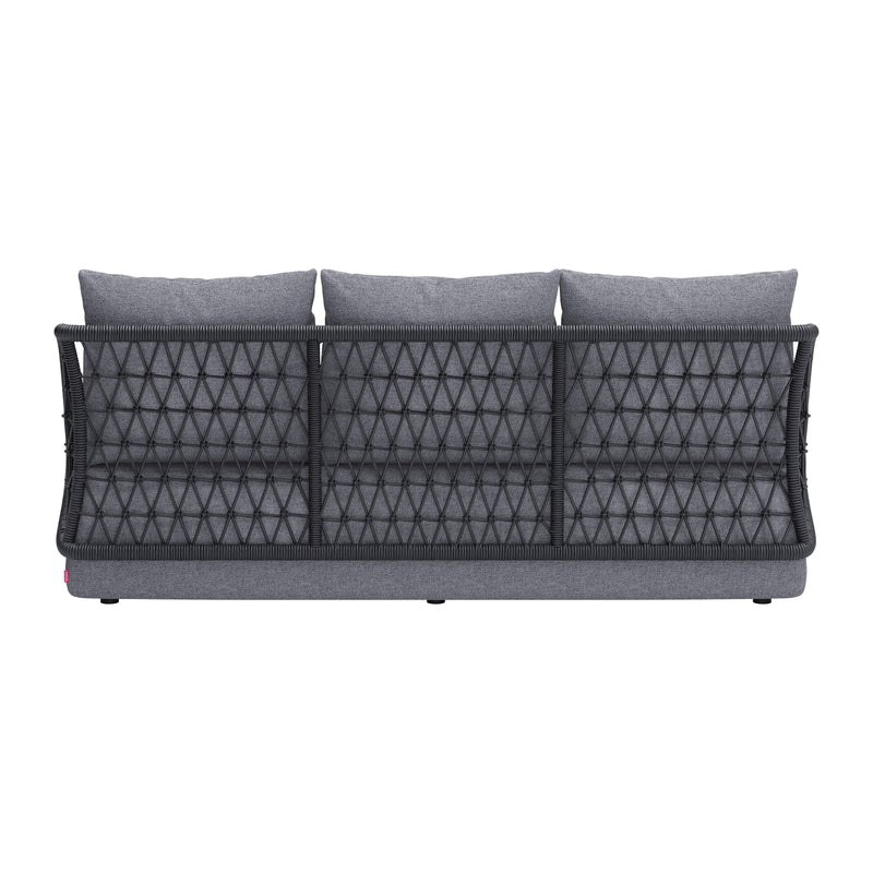Zuo Mekan 704023 Sofa - Grey IMAGE 4