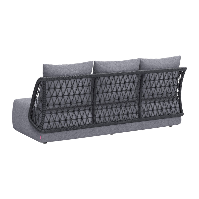 Zuo Mekan 704023 Sofa - Grey IMAGE 5