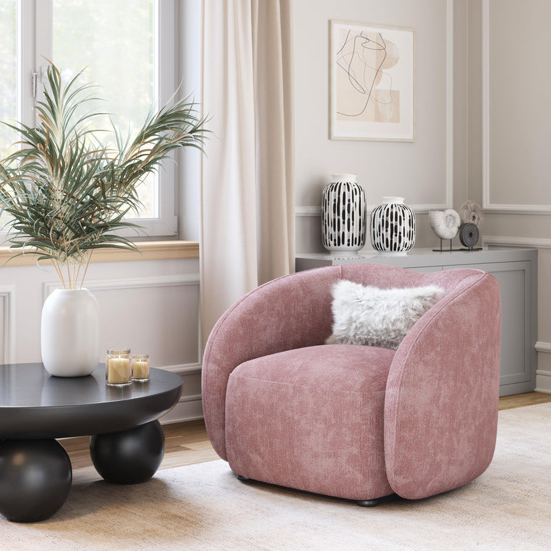 Zuo Tallin 110008 Accent Chair - Mauve Pink IMAGE 8