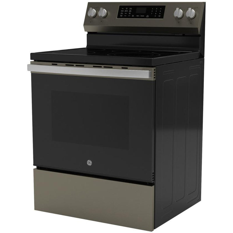 GE 30-inch Freestanding Electric Range with Convection Technology GRF600AVES IMAGE 6