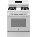 GE 30-inch Freestanding Gas Range with SmartHQ™ GGF400PVWW IMAGE 1