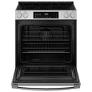 GE 30-inch Slide-in Electric Range with Convection Technology GRS600AVFS IMAGE 3