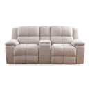 Parker House Furniture Buster Reclining Fabric Loveseat with Console MBUS