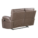 Parker House Furniture Theon Reclining Leather Look Loveseat MTHE