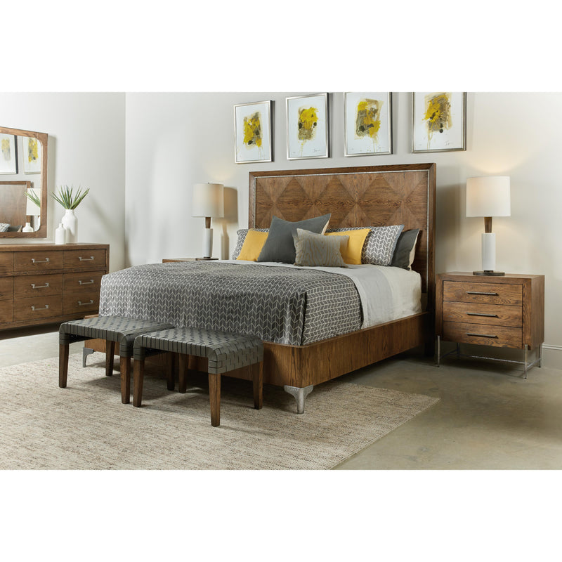 Hooker Furniture 6033-90260-85 Chapman California King Panel Bed IMAGE 2
