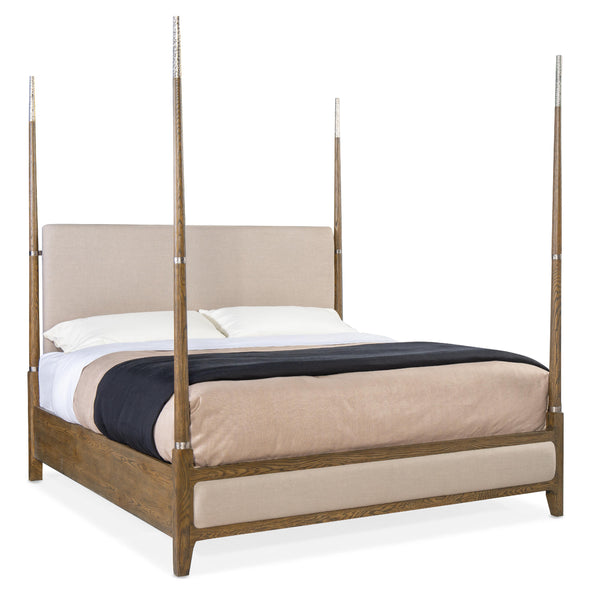 Hooker Furniture 6033-90460-85 Chapman California King Four Poster Bed IMAGE 1
