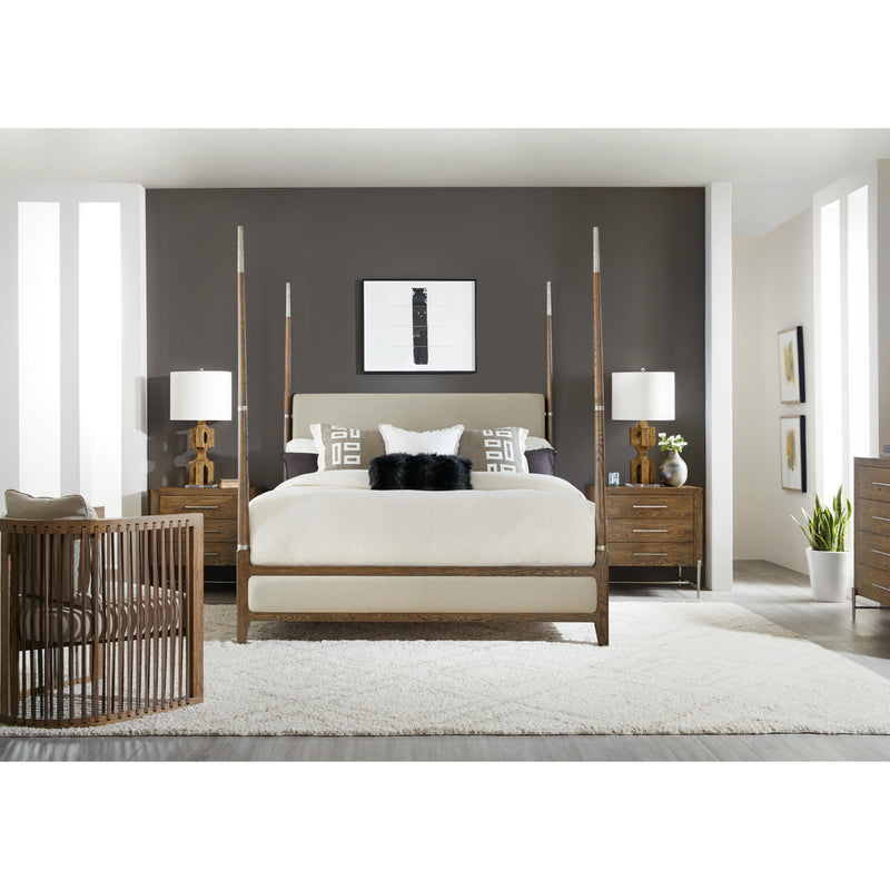 Hooker Furniture 6033-90460-85 Chapman California King Four Poster Bed IMAGE 3