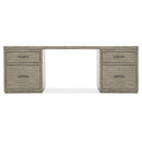 Hooker Furniture 6150-10913-85 Linville Falls 84" Desk with Two Files IMAGE 3