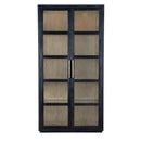 Hooker Furniture 6150-75906-99 Linville Falls Shou Sugi Ban Curio Cabinet IMAGE 5