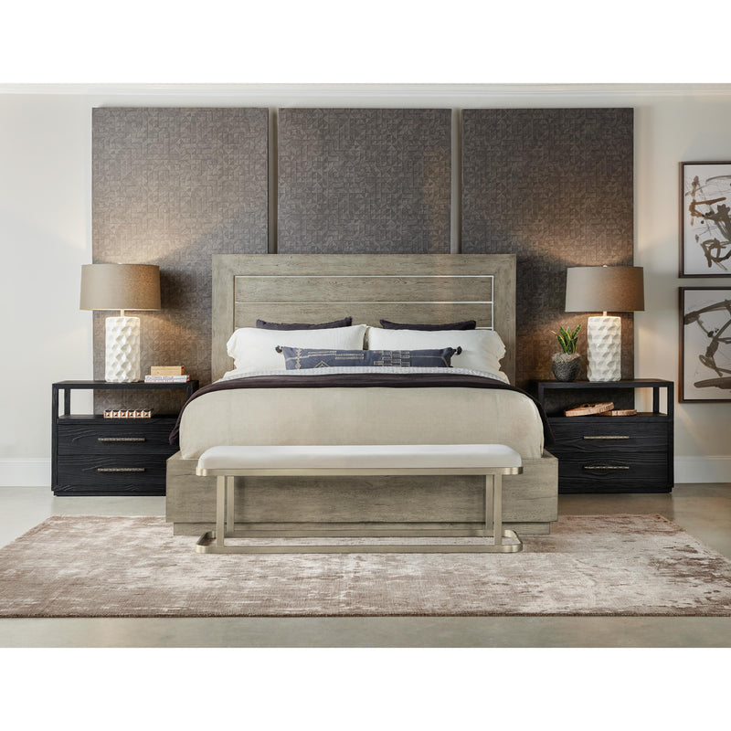 Hooker Furniture 6150-90260-85 Linville Falls Mill Ridge California King Panel Bed IMAGE 3