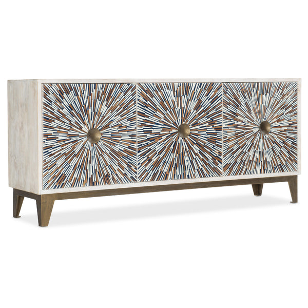 Hooker Furniture 628-55001-02 Melange Liberty Entertainment Console IMAGE 1