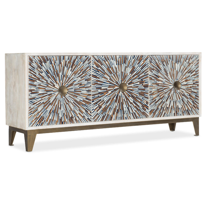 Hooker Furniture 628-55001-02 Melange Liberty Entertainment Console IMAGE 1