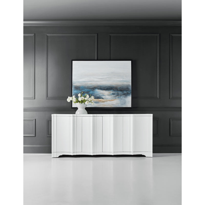 Hooker Furniture 628-55015-02 Melange Corinth Four Door Entertainment Console IMAGE 6