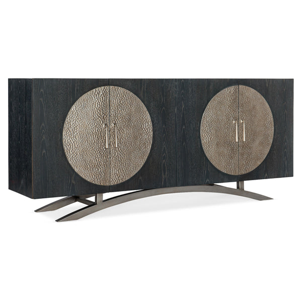 Hooker Furniture 628-55034-98 Melange Nolita Four Door Entertainment Console IMAGE 1