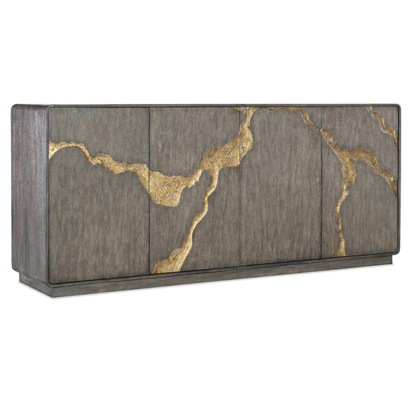 Hooker Furniture 628-55068-89 Melange Fissured Entertainment Credenza IMAGE 1