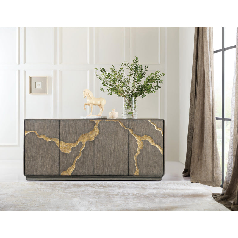 Hooker Furniture 628-55068-89 Melange Fissured Entertainment Credenza IMAGE 6