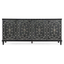 Hooker Furniture 628-85104-99 Melange Madeline Four Door Credenza IMAGE 3