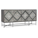 Hooker Furniture 628-85122-98 Melange Hawthorne Four Door Credenza IMAGE 1