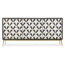 Hooker Furniture 628-85718-99 Melange Renee Credenza IMAGE 3