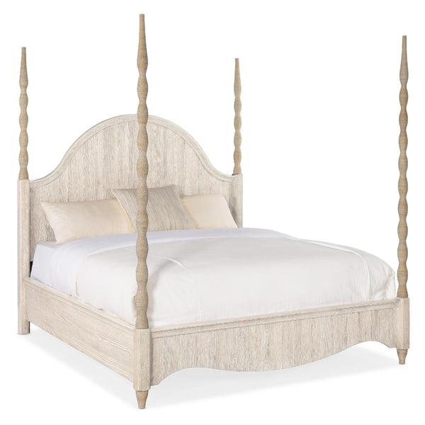 Hooker Furniture 6350-90660-80 Serenity Jetty Cal King Poster Bed IMAGE 1