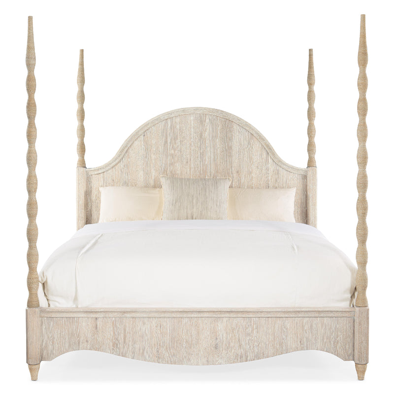 Hooker Furniture 6350-90660-80 Serenity Jetty Cal King Poster Bed IMAGE 2
