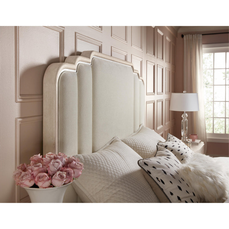 Hooker Furniture 6500-90860-80 Nouveau Chic Cal King Upholstered Bed IMAGE 3