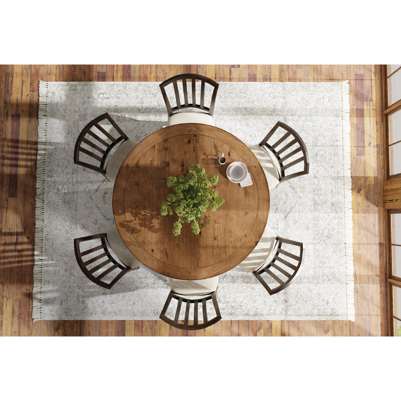 Hooker Furniture 6700-75203-97 Big Sky Round Dining Table IMAGE 4