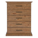 Hooker Furniture 6700-90110-80 Big Sky Five Drawer Chest IMAGE 2