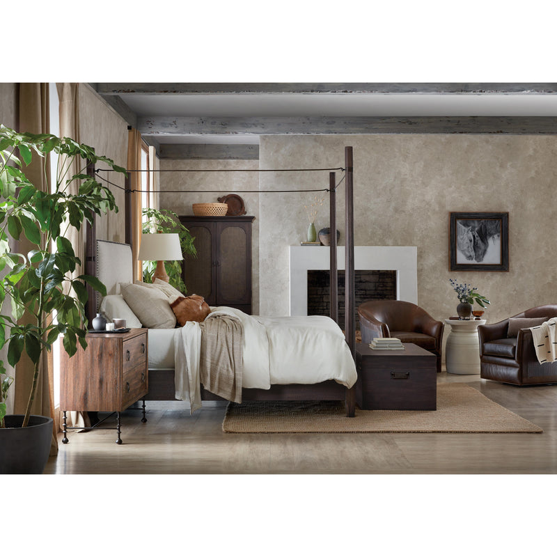 Hooker Furniture 6700-90660-98 Big Sky Cal King Poster Bed withcanopy IMAGE 6