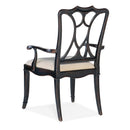 Hooker Furniture 6750-75300-97 Charleston Upholstered Seat Arm Chair IMAGE 2
