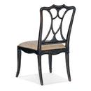 Hooker Furniture 6750-75310-97 Charleston Upholstered Seat Side Chair IMAGE 2