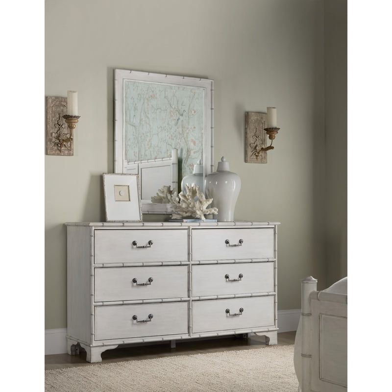 Hooker Furniture 6750-90101-06 Charleston Six-Drawer Dresser IMAGE 4