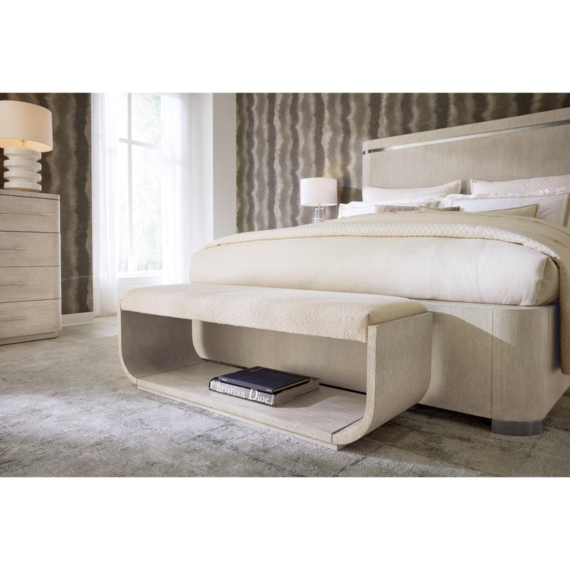 Hooker Furniture 6850-90119-80 Modern Mood Bed Bench IMAGE 6