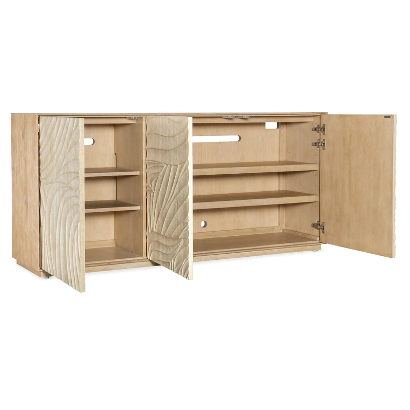 Hooker Furniture 6950-55472-80 Retreat Entertainment Credenza IMAGE 2