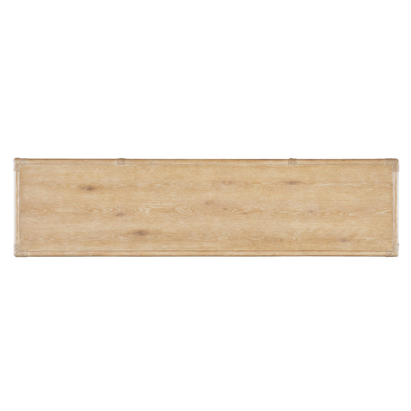 Hooker Furniture 6950-75917-80 Retreat Pole Rattan Sideboard IMAGE 4