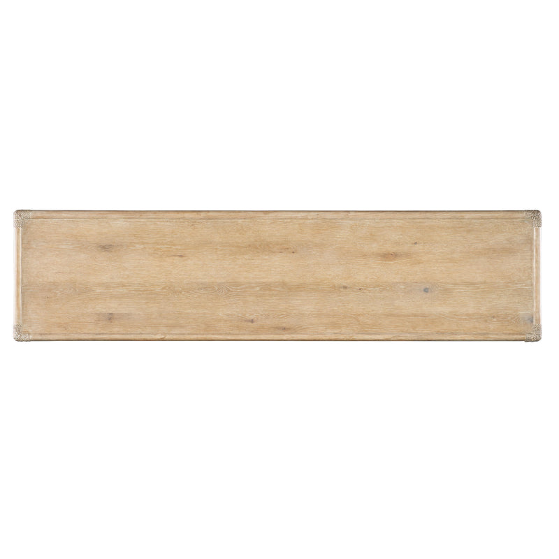 Hooker Furniture 6950-80171-80 Retreat Pole Rattan Console IMAGE 4