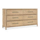 Hooker Furniture 6950-90202-80 Retreat Pole Rattan Dresser IMAGE 1