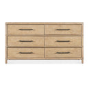 Hooker Furniture 6950-90202-80 Retreat Pole Rattan Dresser IMAGE 2