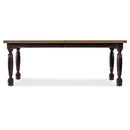 Hooker Furniture 7050-75200-89 Americana Leg Dining Table with 1-22in Leaf IMAGE 3