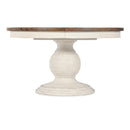 Hooker Furniture 7050-75203-02 Americana Round Pedestal Dining Table with 1-22in Leaf IMAGE 3