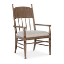 Hooker Furniture 7050-75300-85 Americana Upholstered Seat Arm Chair IMAGE 1