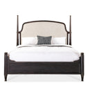 Hooker Furniture 7050-90660-89 Americana California King Upholstered Poster Bed IMAGE 4