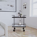 Hooker Furniture 7228-50645-99 Commerce & Market Bar Cart IMAGE 3
