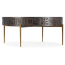 Hooker Furniture 7228-80030-85 Commerce & Market Carved Round Cocktail Table IMAGE 1