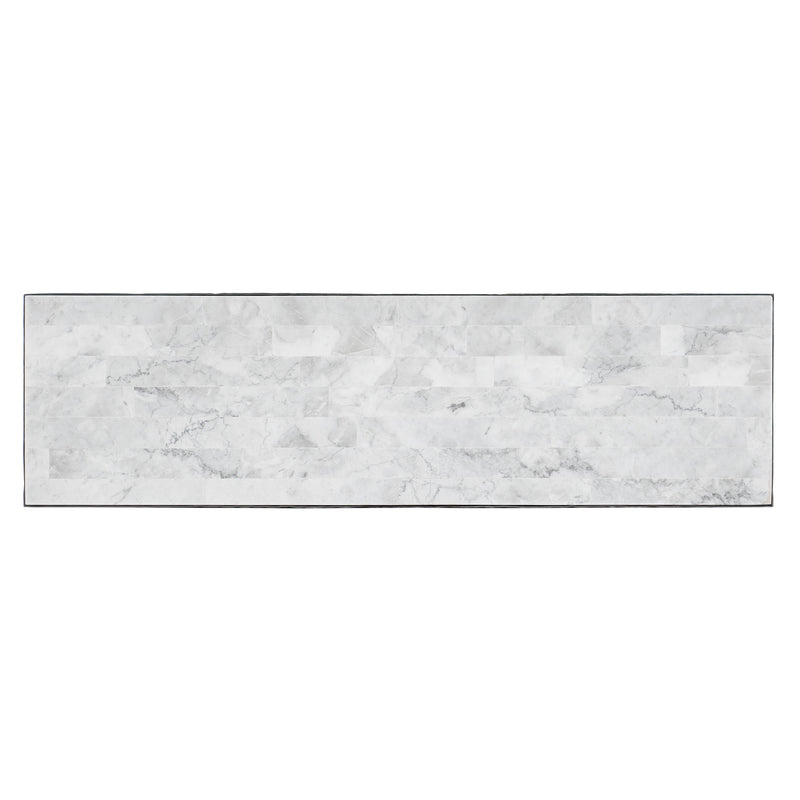 Hooker Furniture 7228-85008-00 Commerce & Market Small Stone and Metal Console IMAGE 2