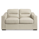 Signature Design by Ashley Treasure Trove Stationary Leather Match Loveseat 1930435 IMAGE 2